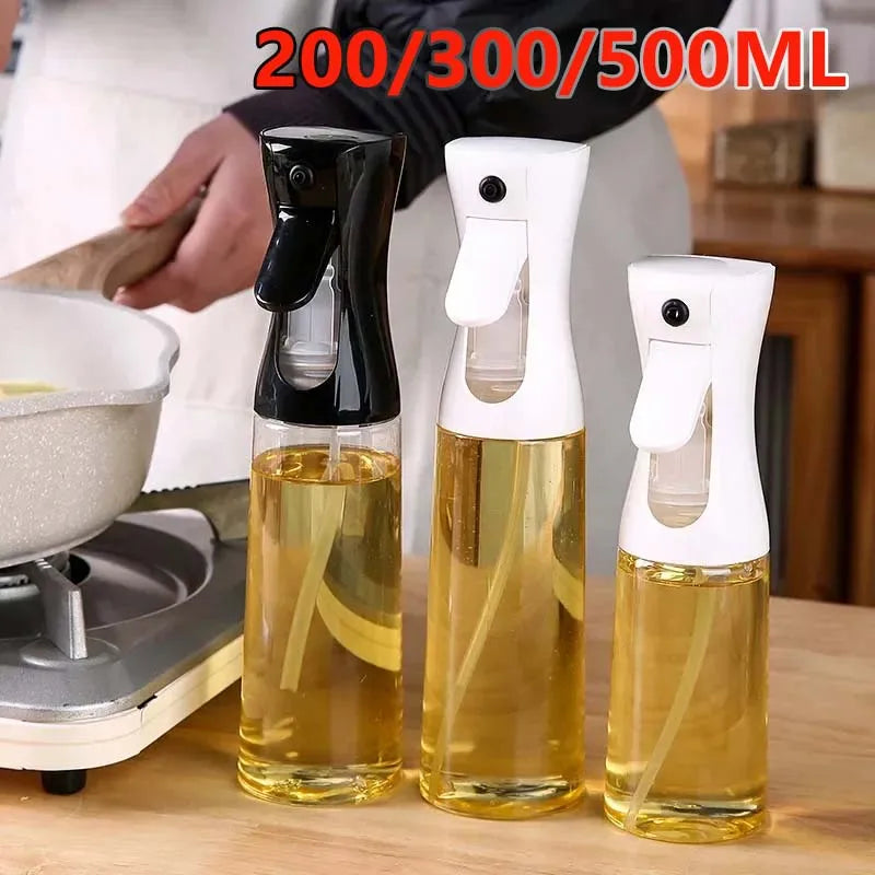 200/300/500ML Spray Olive Oil Spray Bottle Multifunctional BBQ Cooking Dispenser Camping Vinegar Soy Sauce Sprayer Container