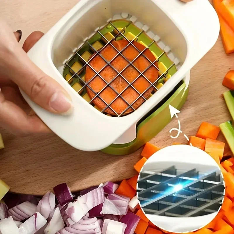 Vegetable Chopper Onion Chopper Handle Food Grate Food Chopper Kitchen Vegetable Slicer Dicer Cut Potato Shredder