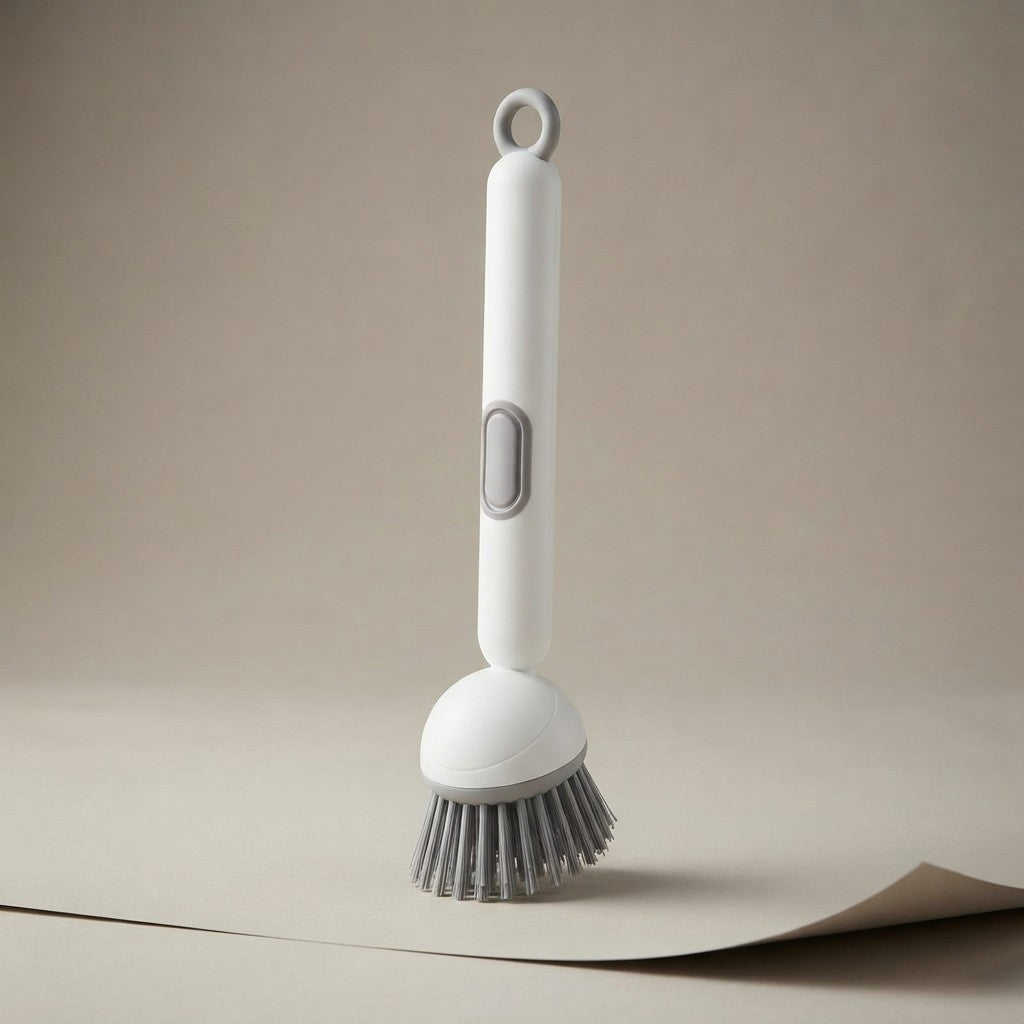 Dish Detergent Dispensing Cleaning Brush