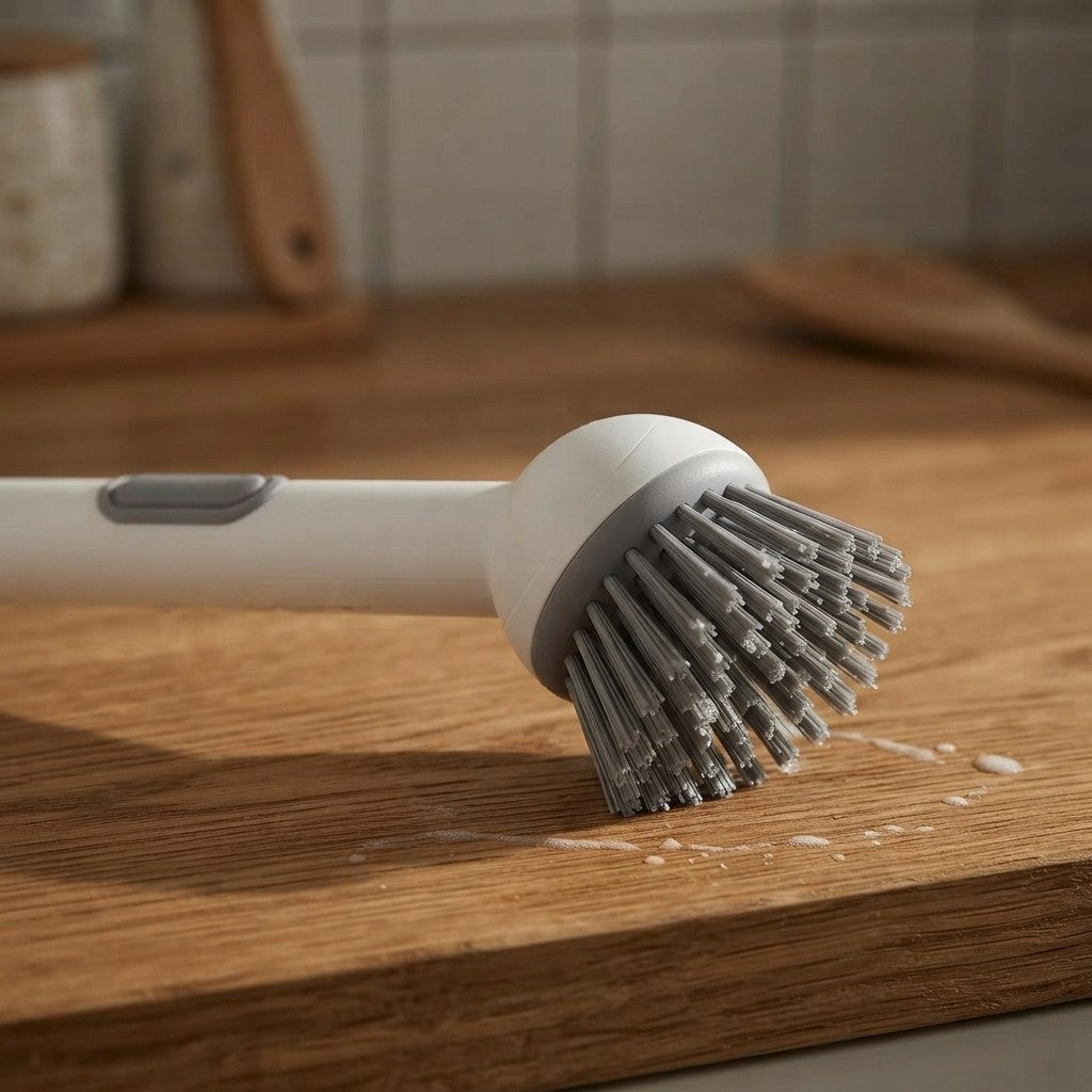 Dish Detergent Dispensing Cleaning Brush