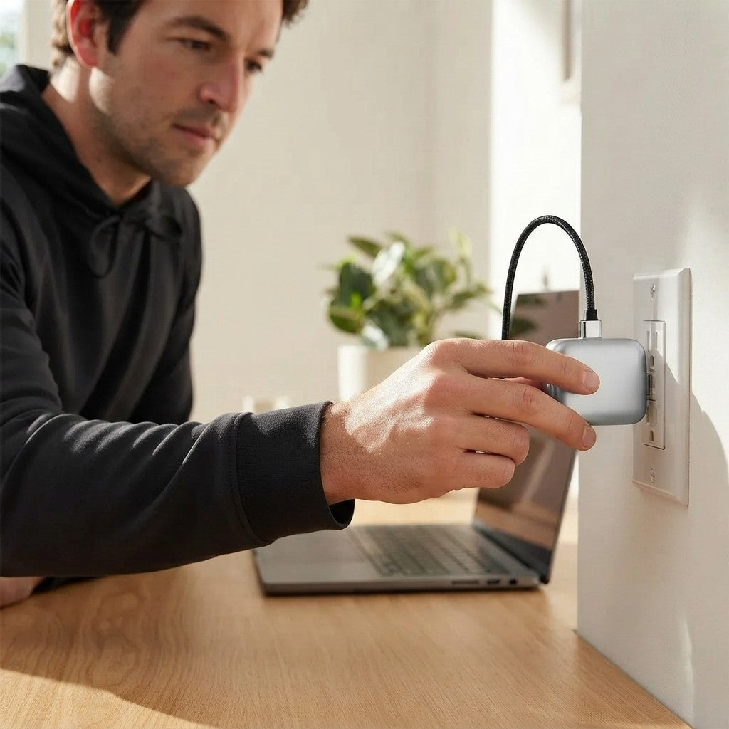 Intelligent Auto-Disconnect Charging Adapter